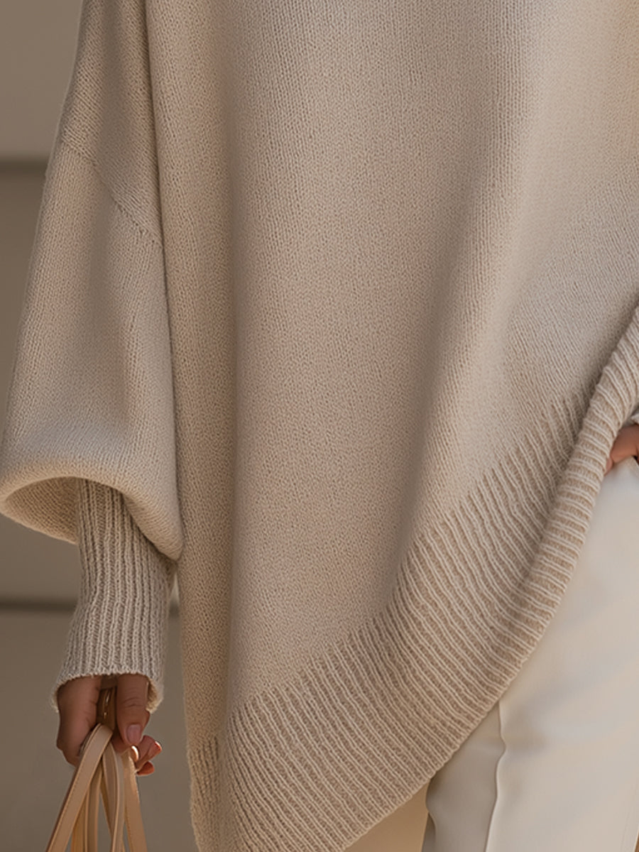 Jennifer | Refined Poncho Sweater