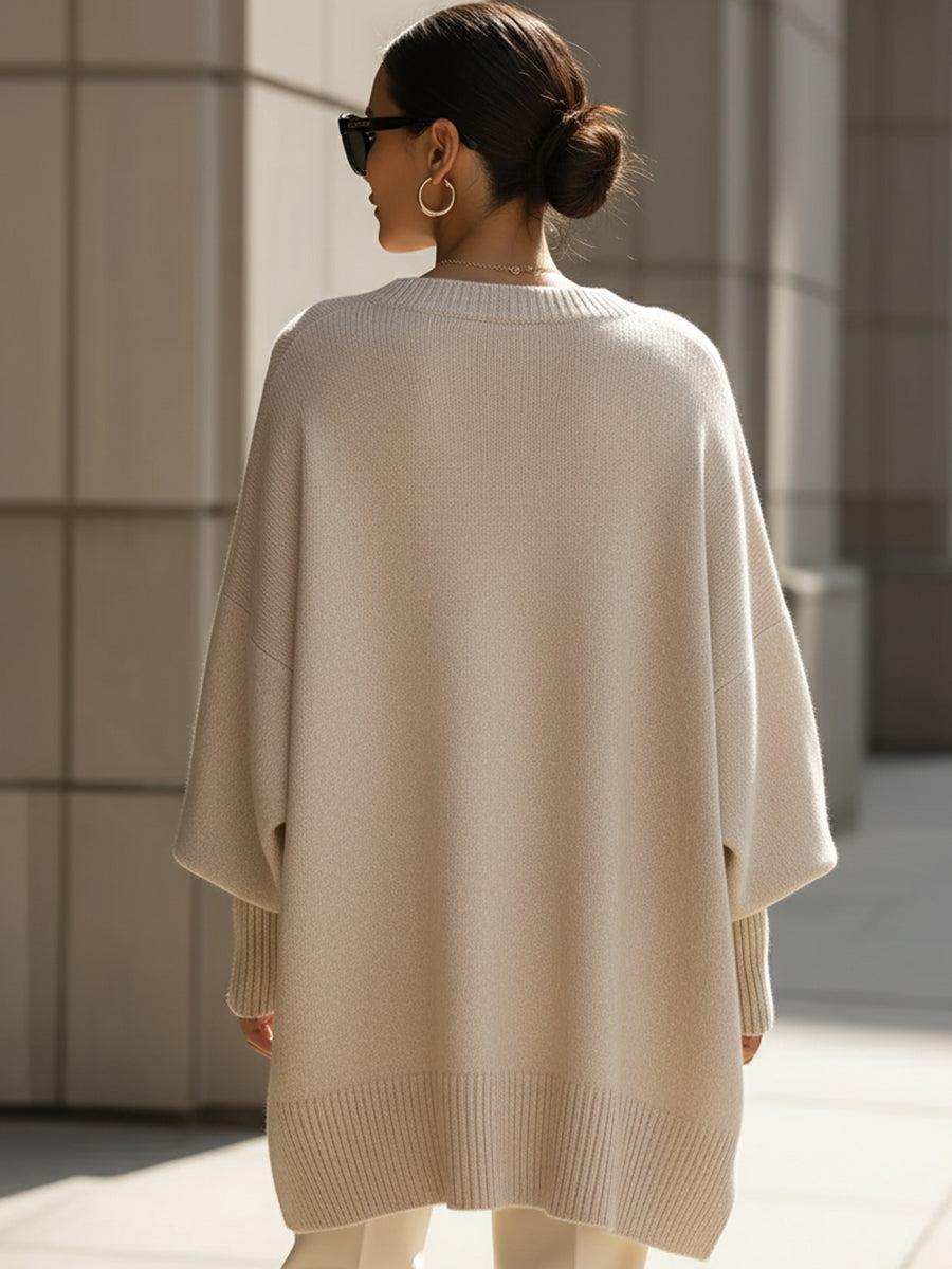 Jennifer | Refined Poncho Sweater