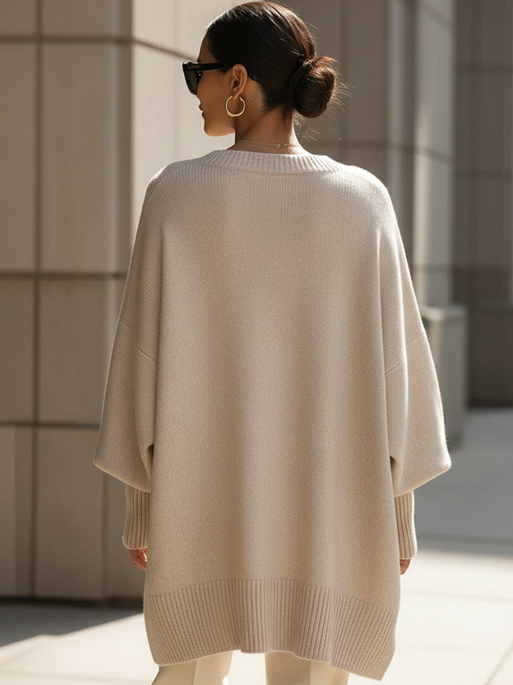 Jennifer | Refined Poncho Sweater