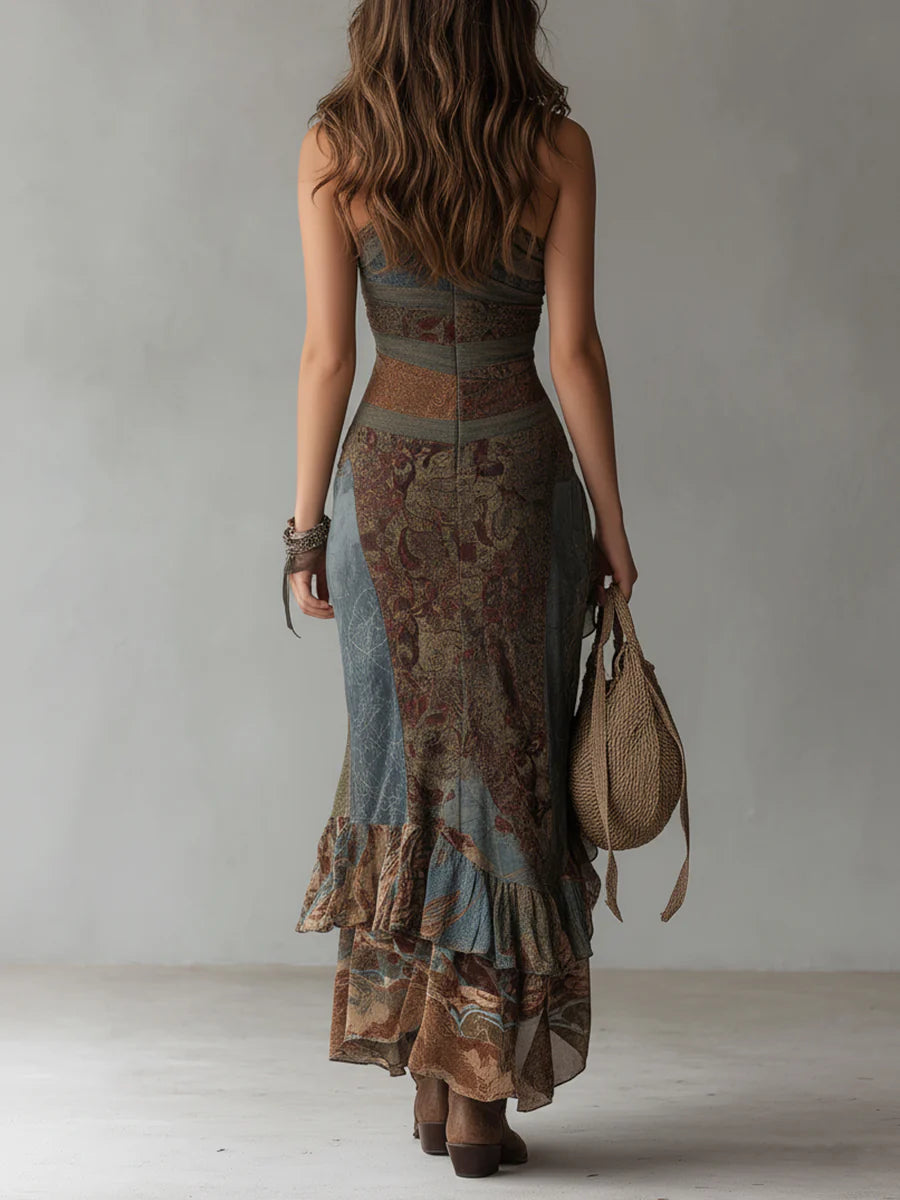 Martina | Draped One-Shoulder Set