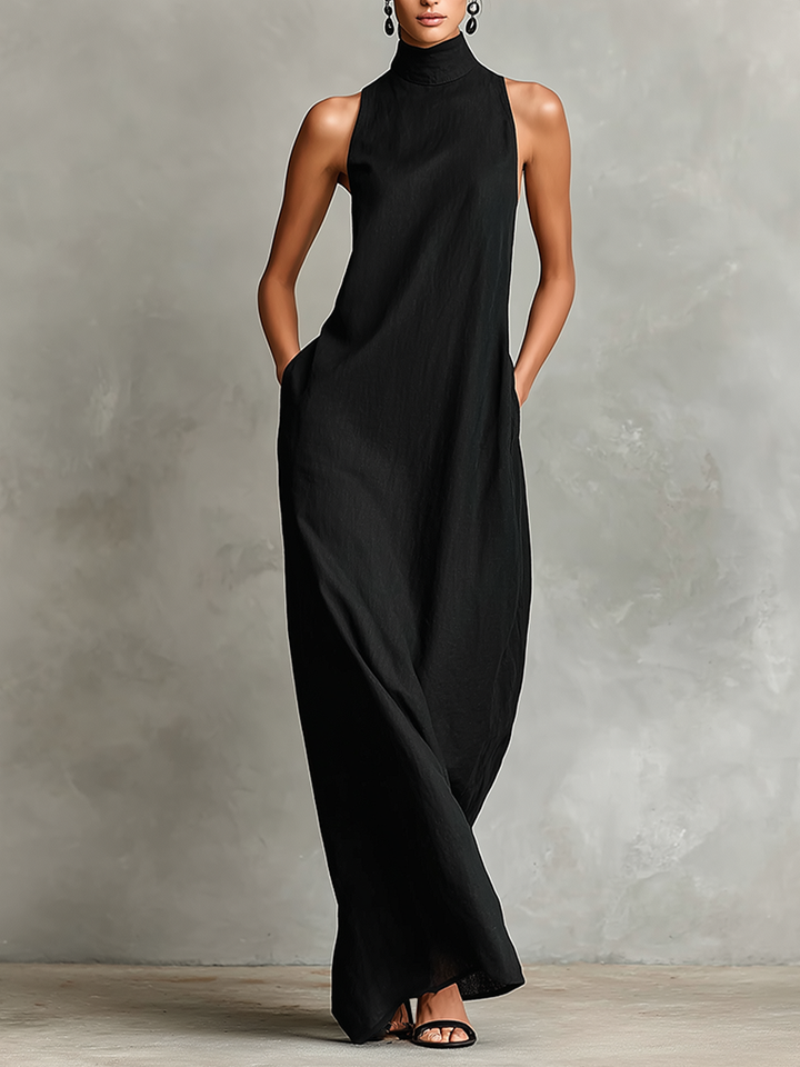 Chiara | High Neck Maxi Dress
