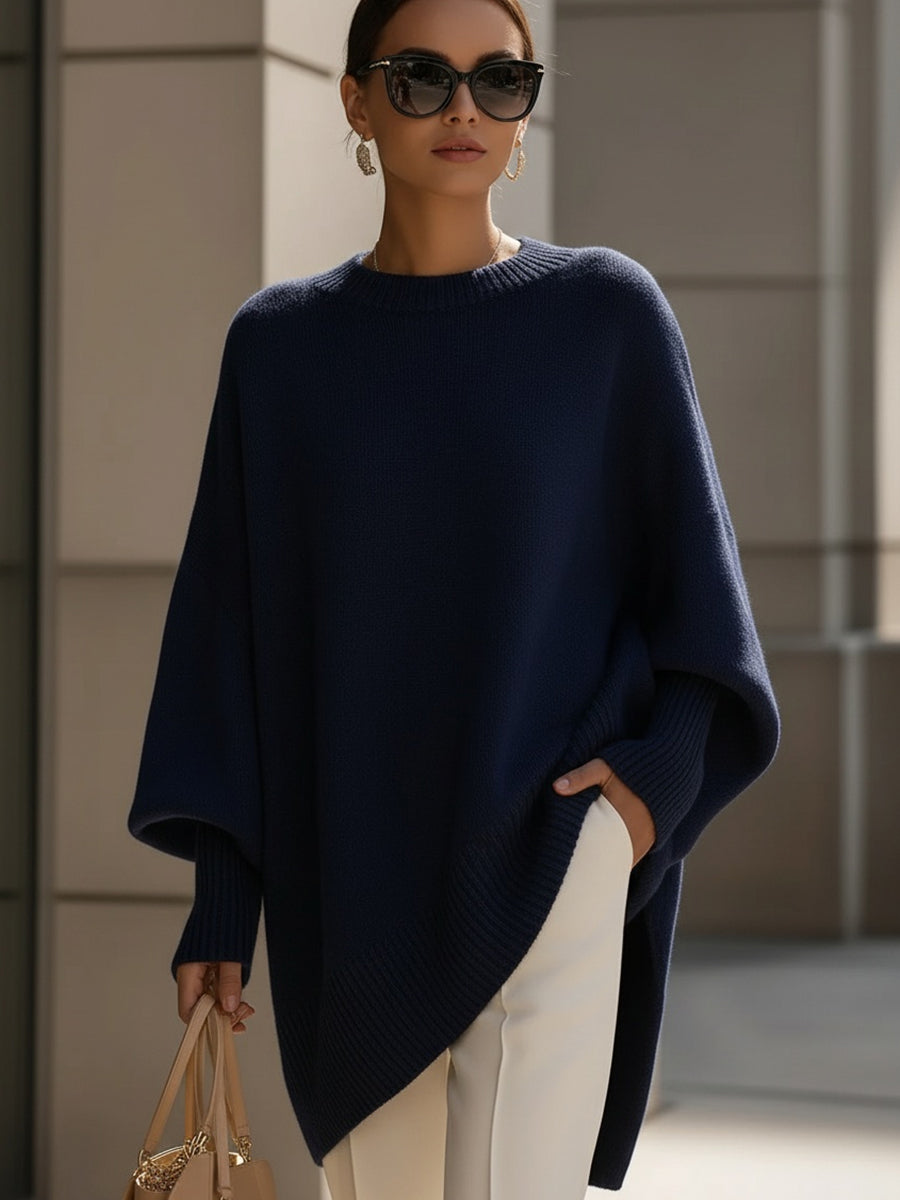 Jennifer | Refined Poncho Sweater