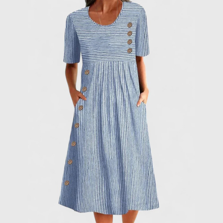 Sophia | Breathable Comfort Midi Dress