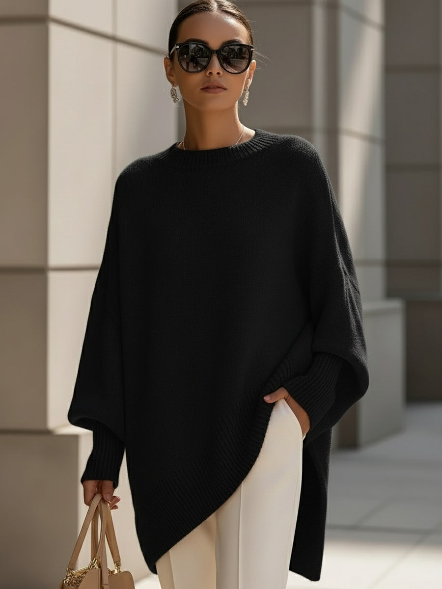 Jennifer | Refined Poncho Sweater