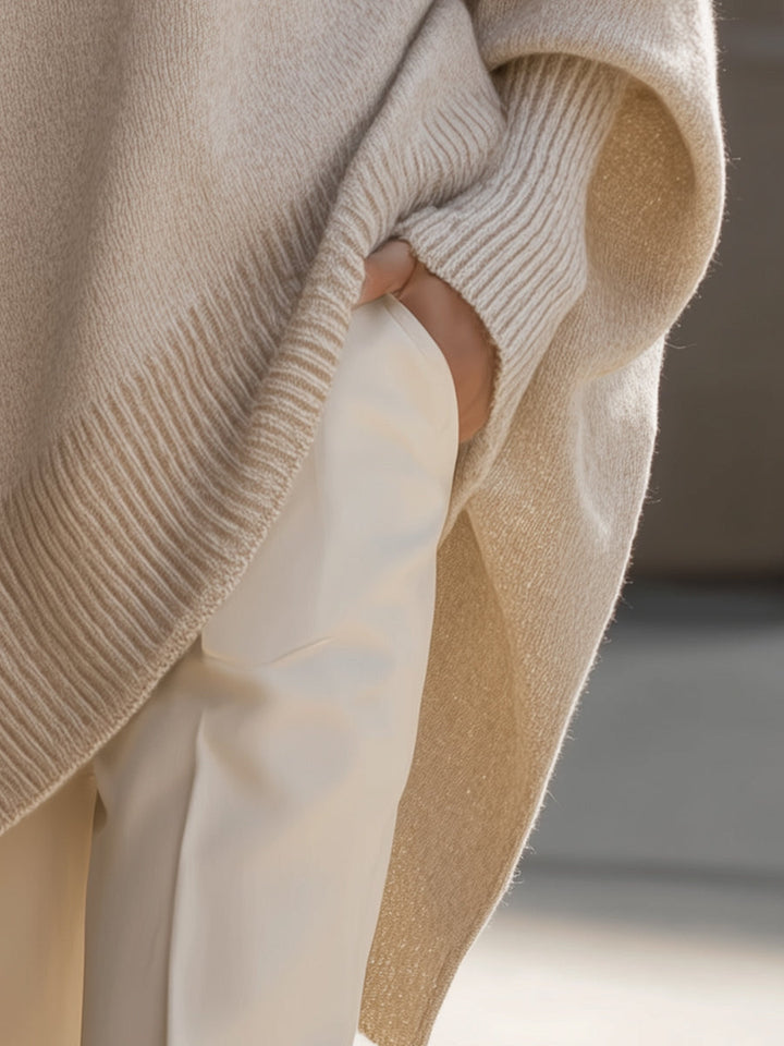 Jennifer | Refined Poncho Sweater