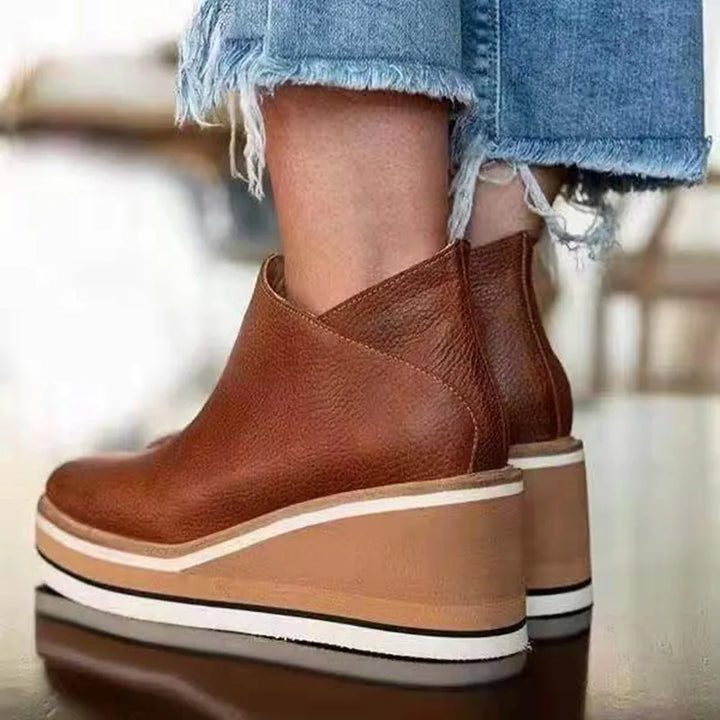 Deborah | Comfort Leather Ankle Boots