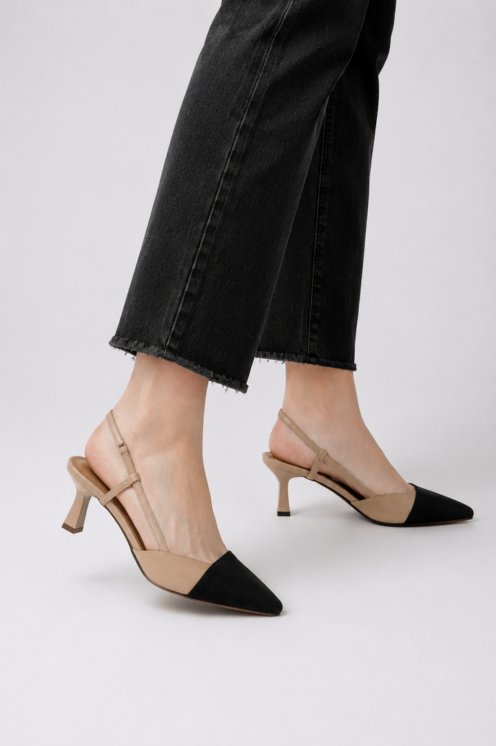 Bianca | Elegant Slingback Pumps