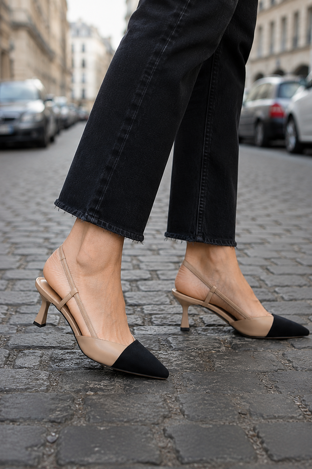 Bianca | Elegant Slingback Pumps