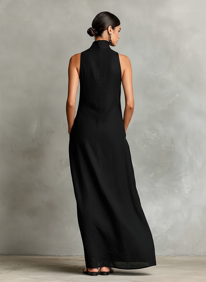 Chiara | High Neck Maxi Dress