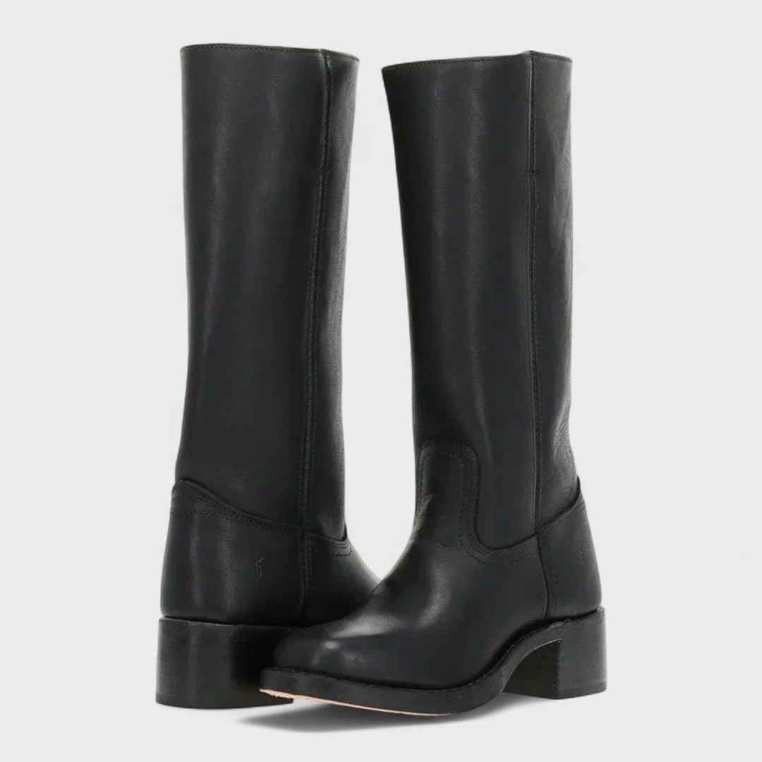 Rhonda™ | Leather Tall Boots
