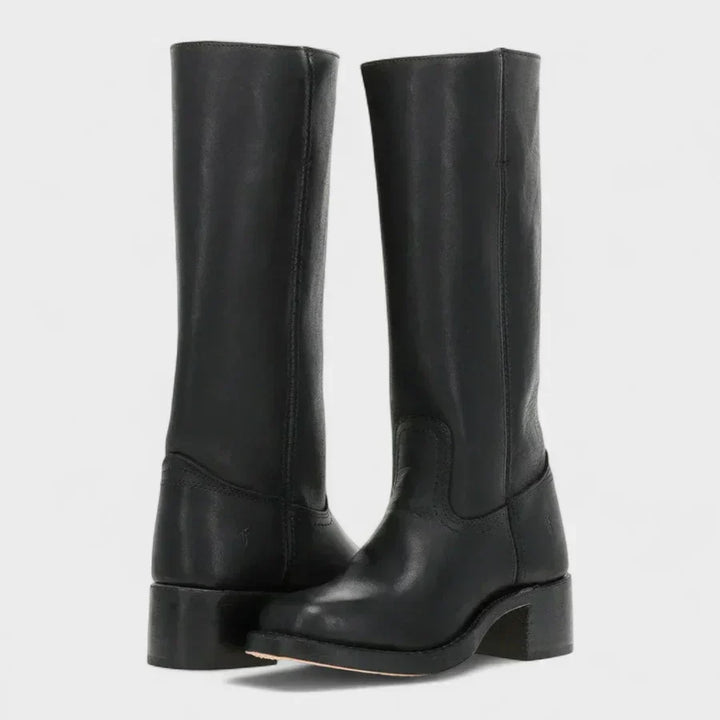 Rhonda | Leather Autumn Boots