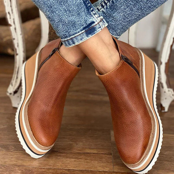 Deborah | Comfort Leather Ankle Boots