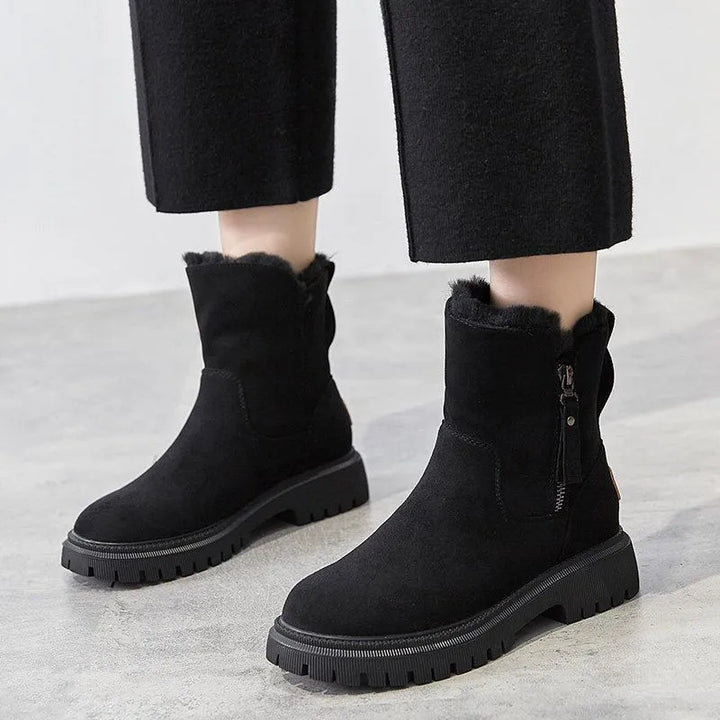 Aspen | Fleece-Lined Suede Autumn Boots