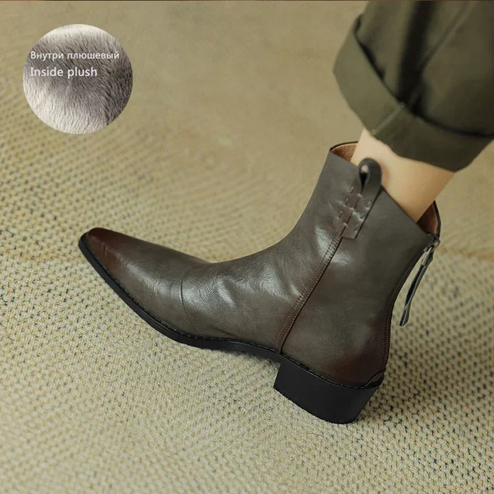 Rhonda | Low Heel Fall Western Boots