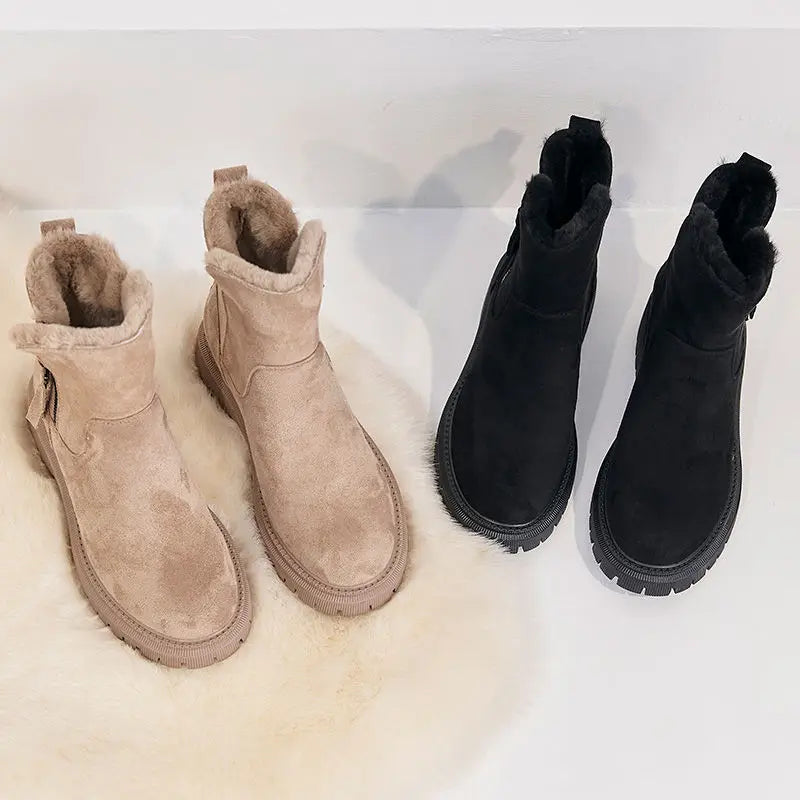 Aspen | Fleece-Lined Suede Autumn Boots