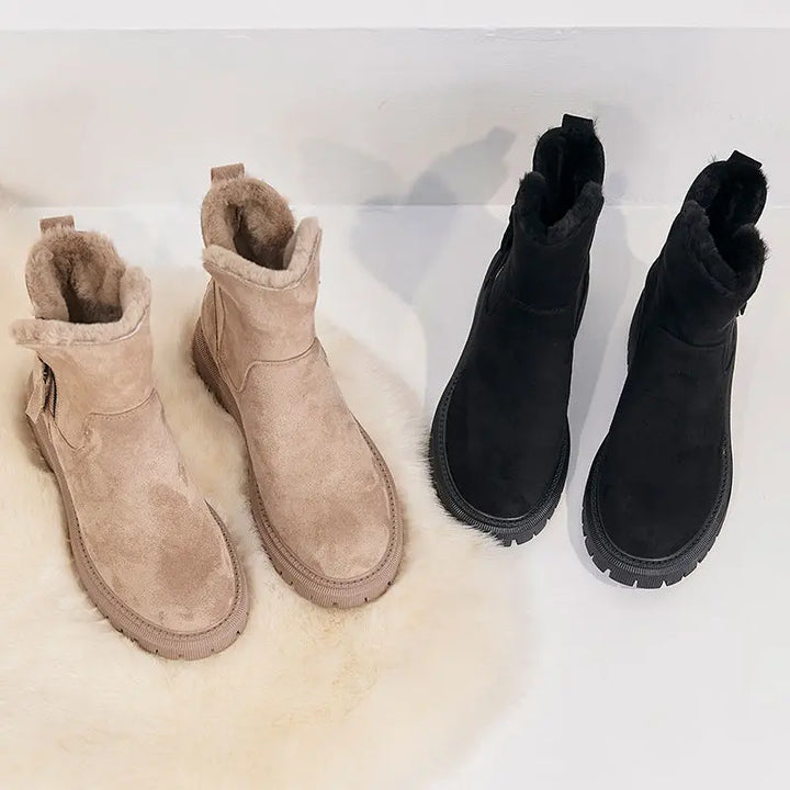 Aspen | Fleece-Lined Suede Autumn Boots