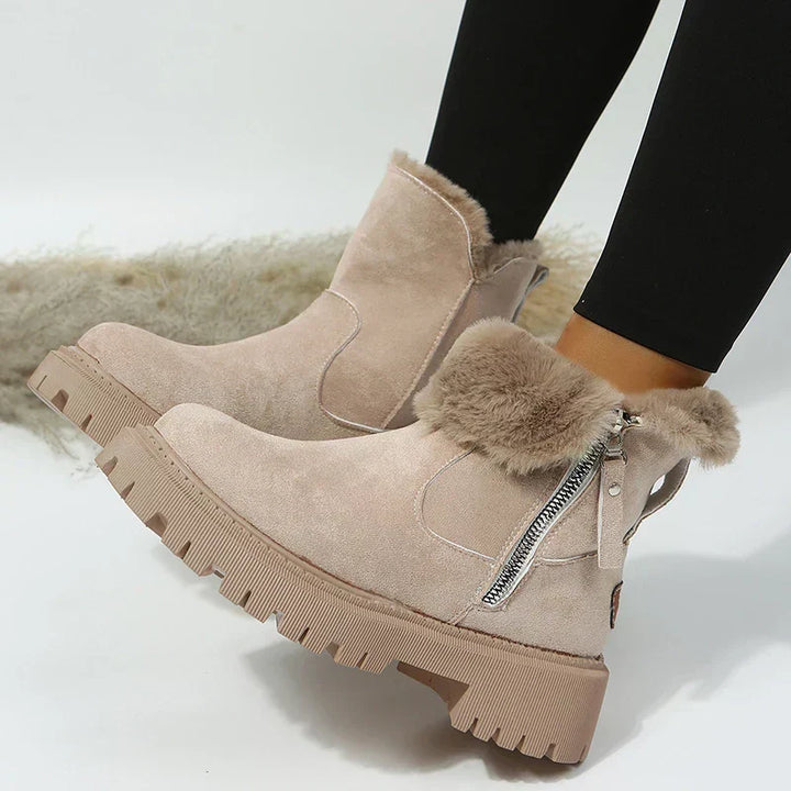 Aspen | Fleece-Lined Suede Autumn Boots
