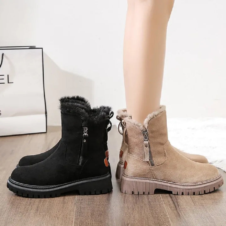 Aspen | Fleece-Lined Suede Autumn Boots