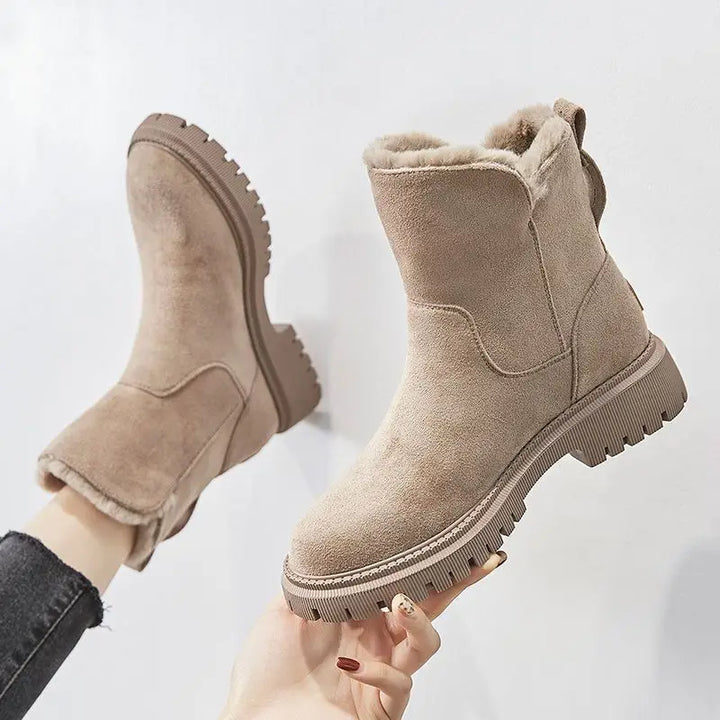 Aspen | Fleece-Lined Suede Autumn Boots