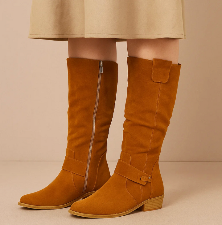 Brynn™ | Elegant Suede Boots