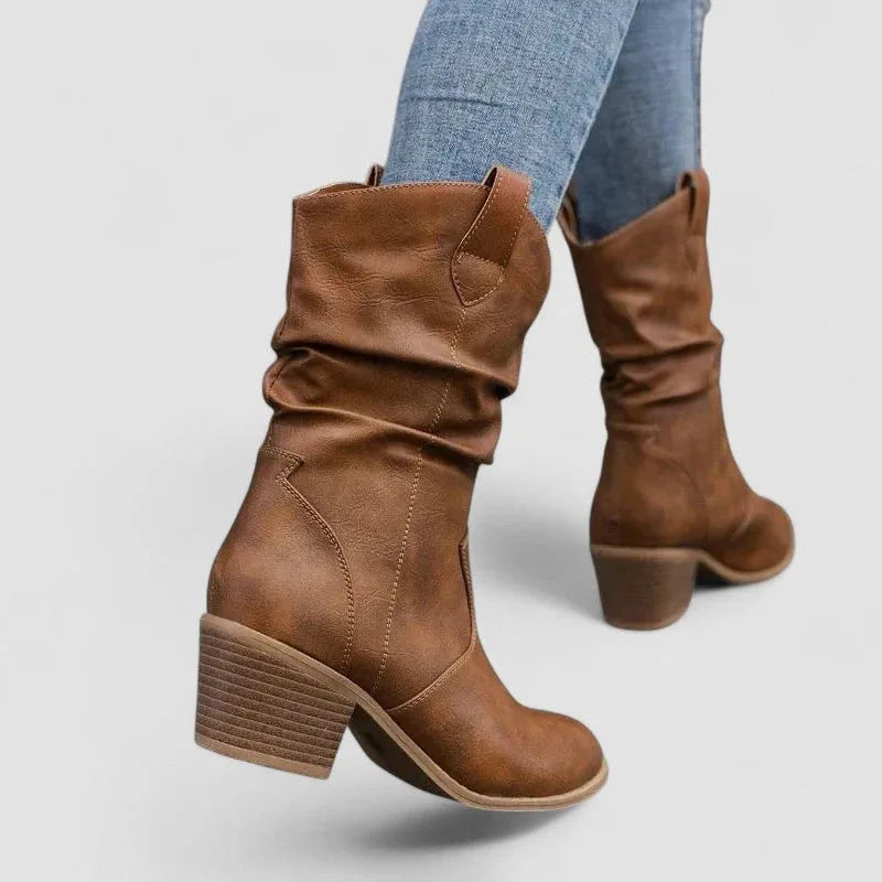 Vivian™ | Orthopedic Leather Boots