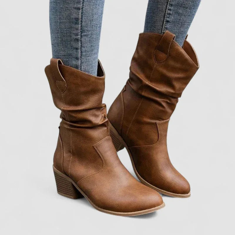 Vivian™ | Orthopedic Leather Boots