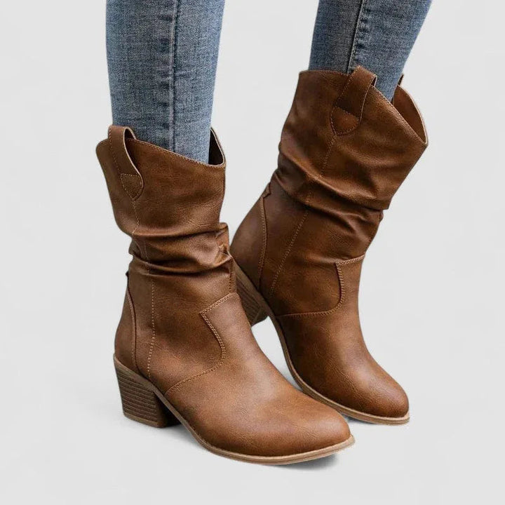 Vivian™ | Orthopedic Leather Boots