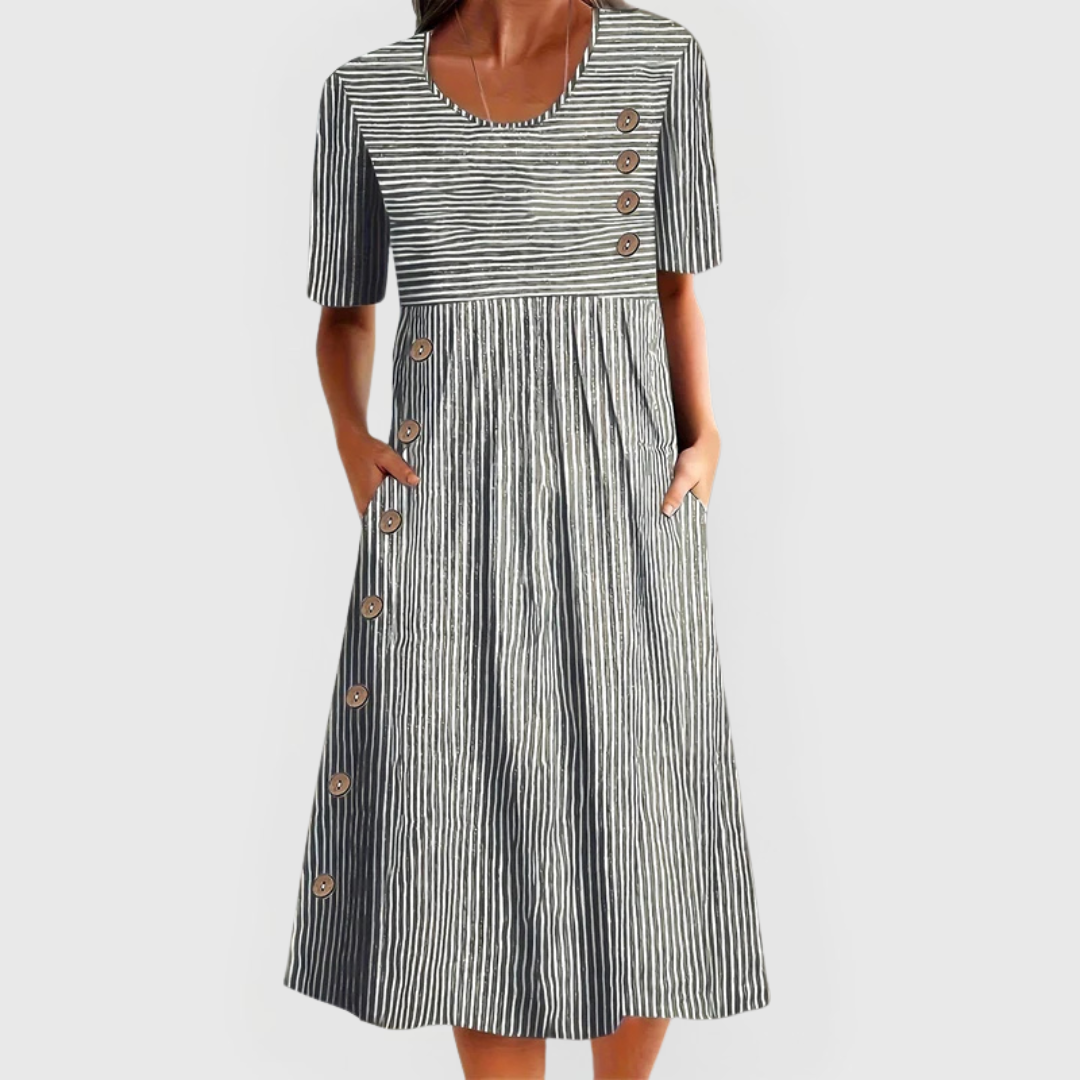 Sophia | Breathable Comfort Midi Dress
