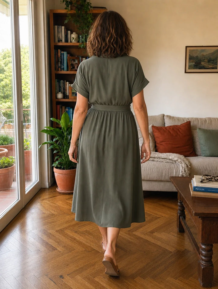 Midi Shirt Dress