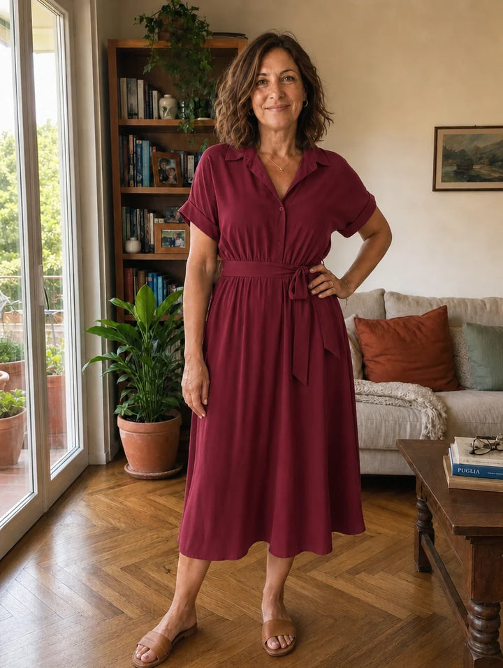 Midi Shirt Dress