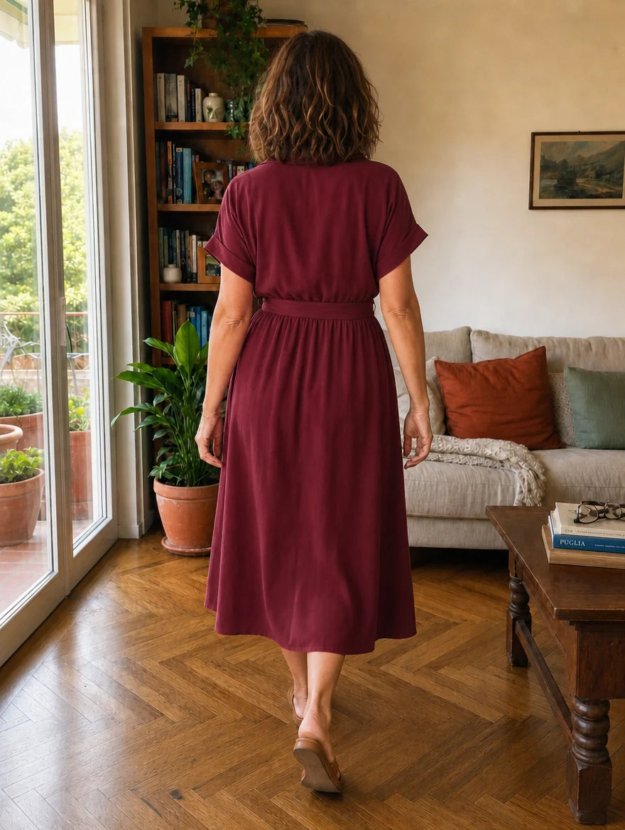 Midi Shirt Dress