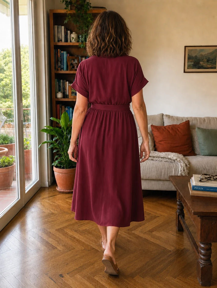 Midi Shirt Dress