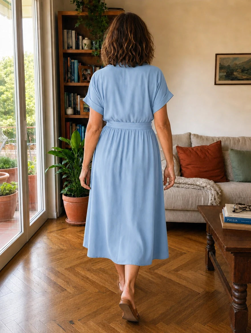 Midi Shirt Dress