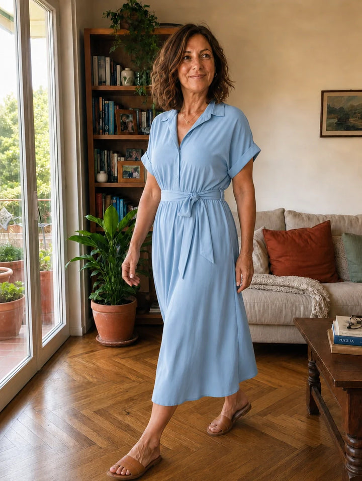 Midi Shirt Dress