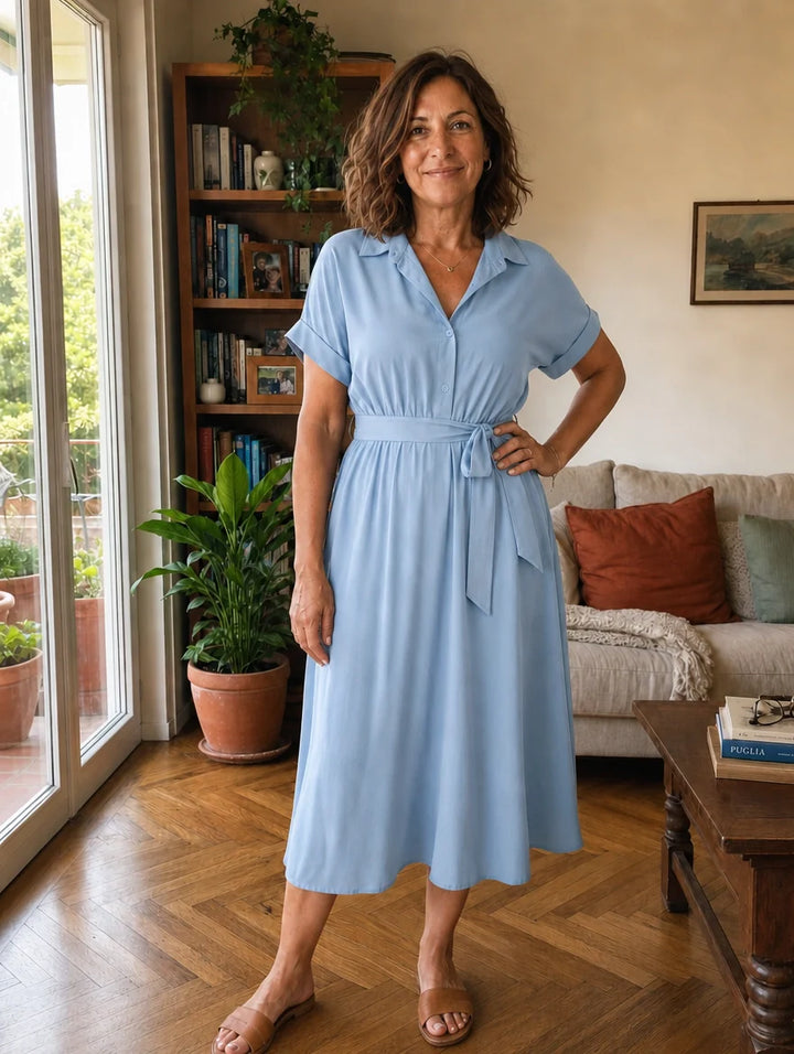Midi Shirt Dress