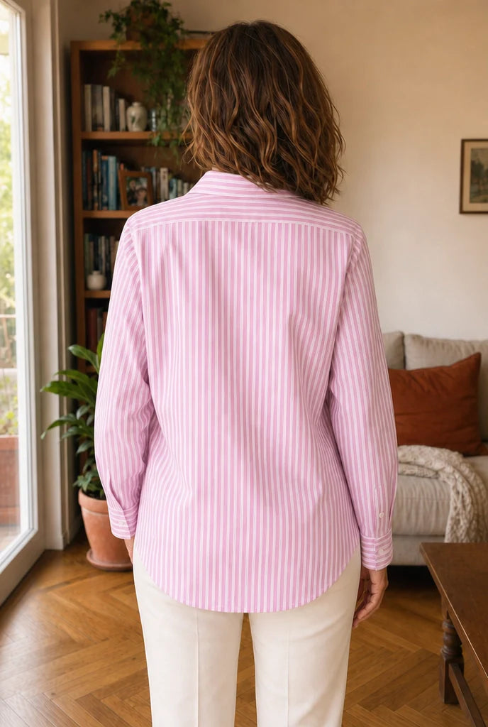 Vittoria | Oversized Striped Shirt