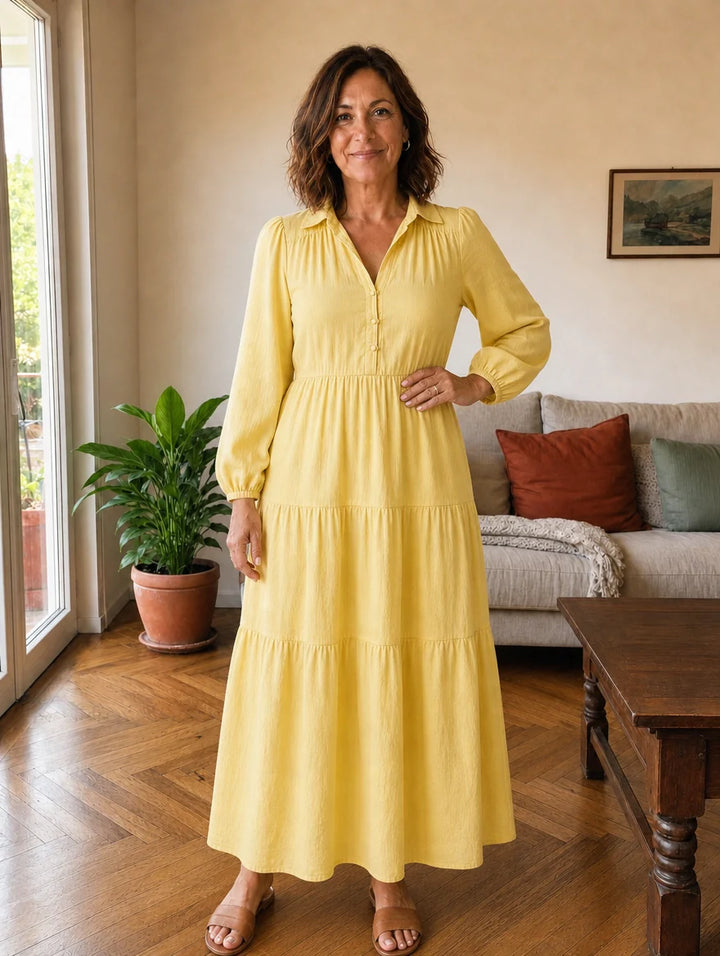 Elegant Ruffled Dress