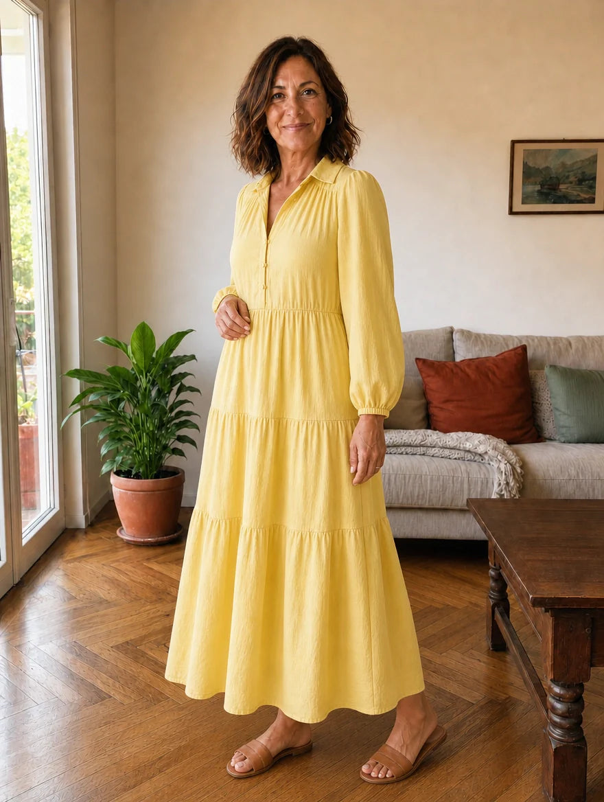Elegant Ruffled Dress