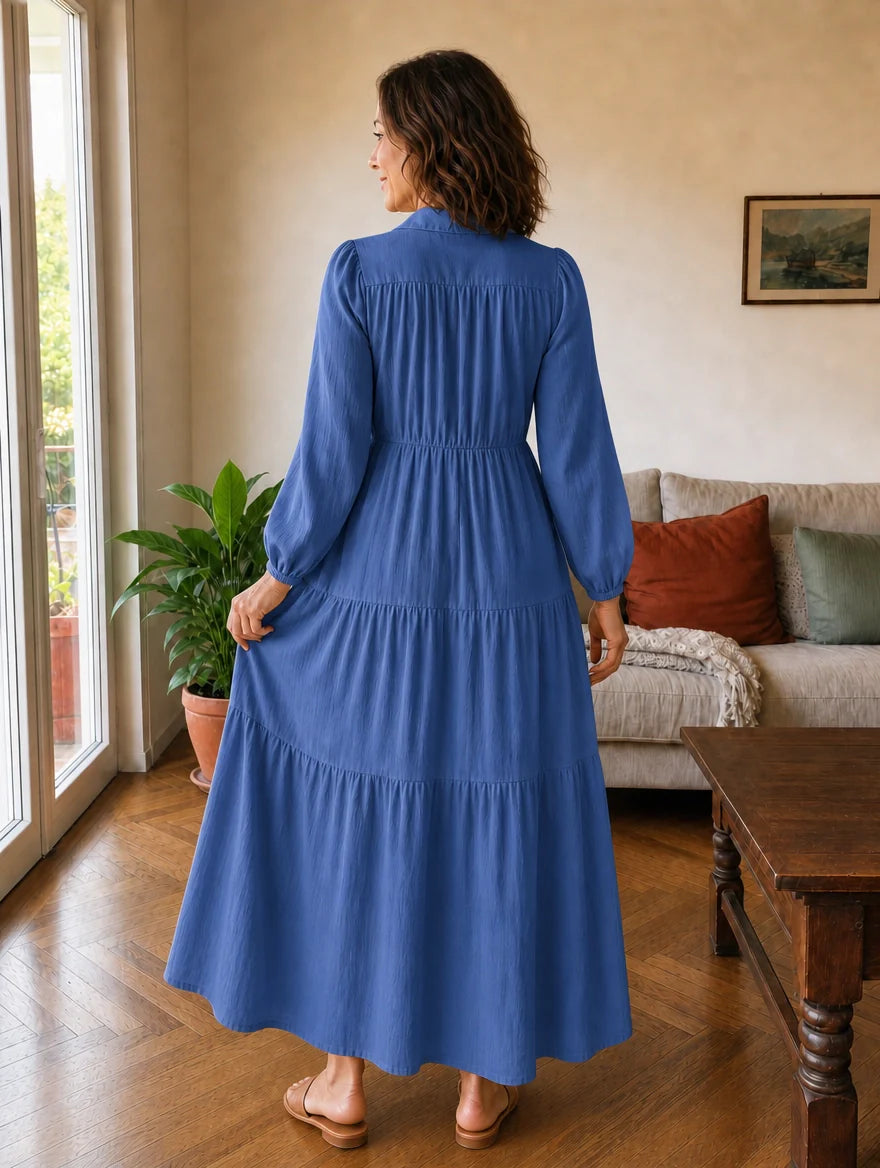Elegant Ruffled Dress