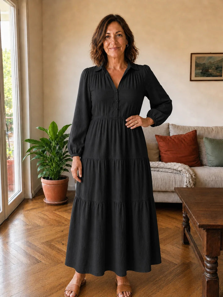 Elegant Ruffled Dress