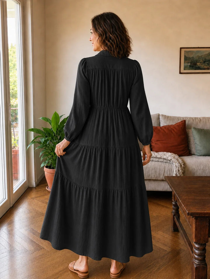 Elegant Ruffled Dress