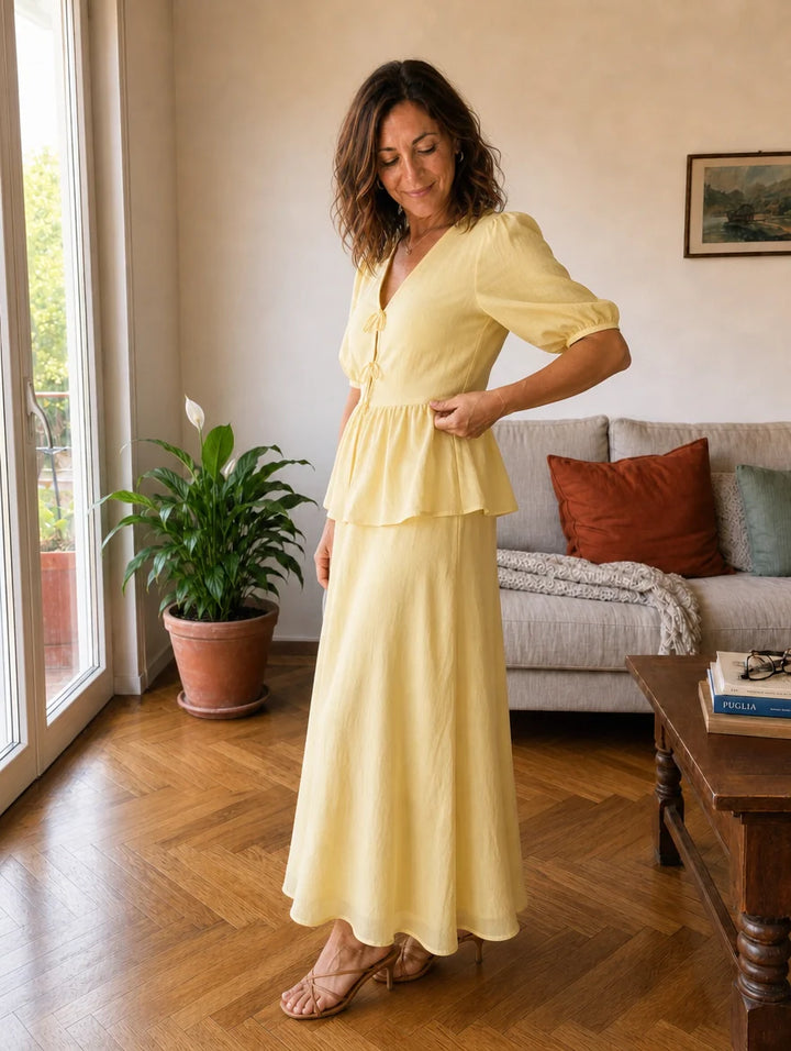 Livia | Complete Fluid Skirt Set