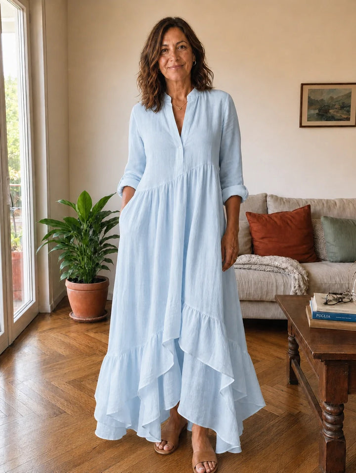 Livia | Asymmetrical Long Dress