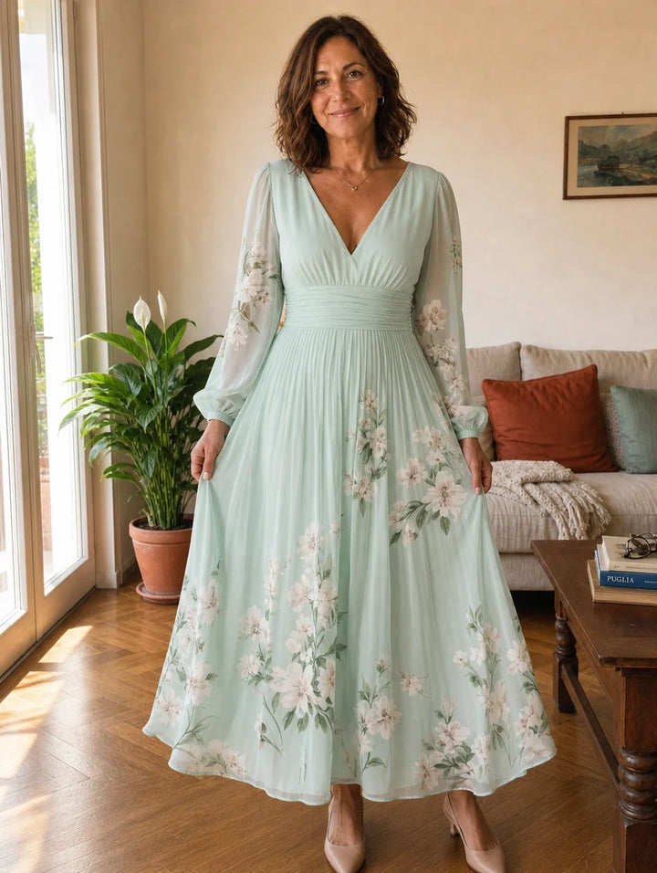 Geneva | Floral Midi Dress