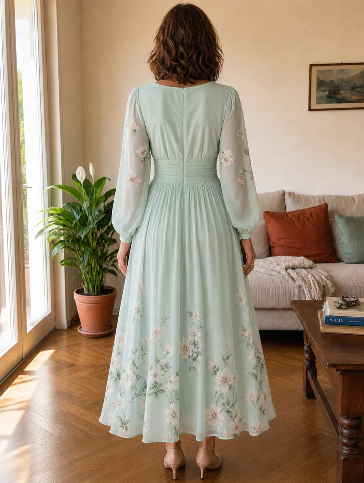 Geneva | Floral Midi Dress