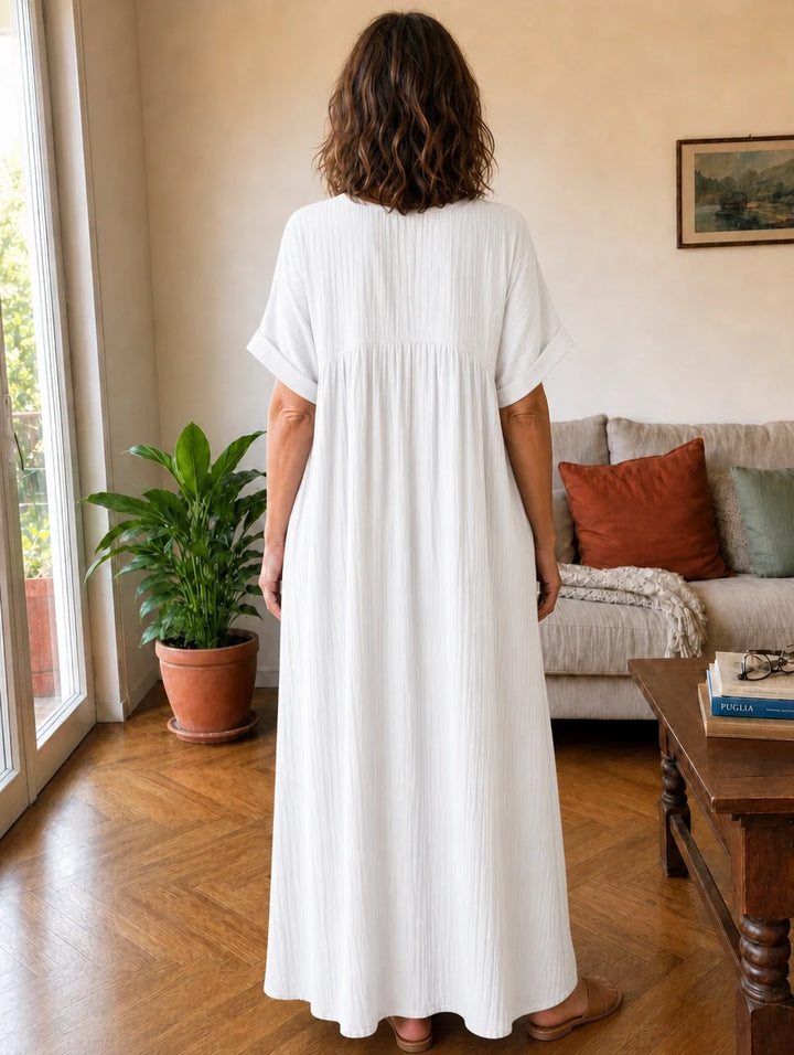 Alessia | Maxi Dress in Muslin