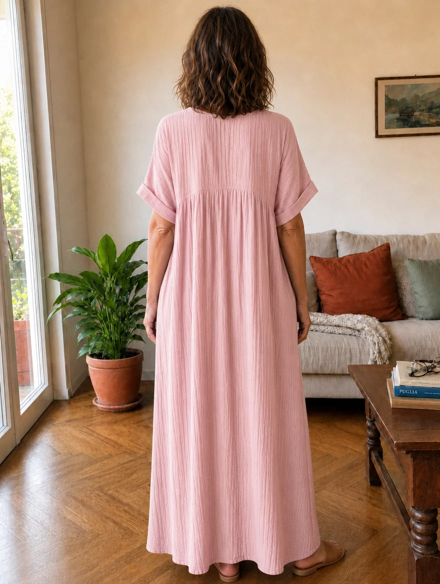 Alessia | Maxi Dress in Muslin