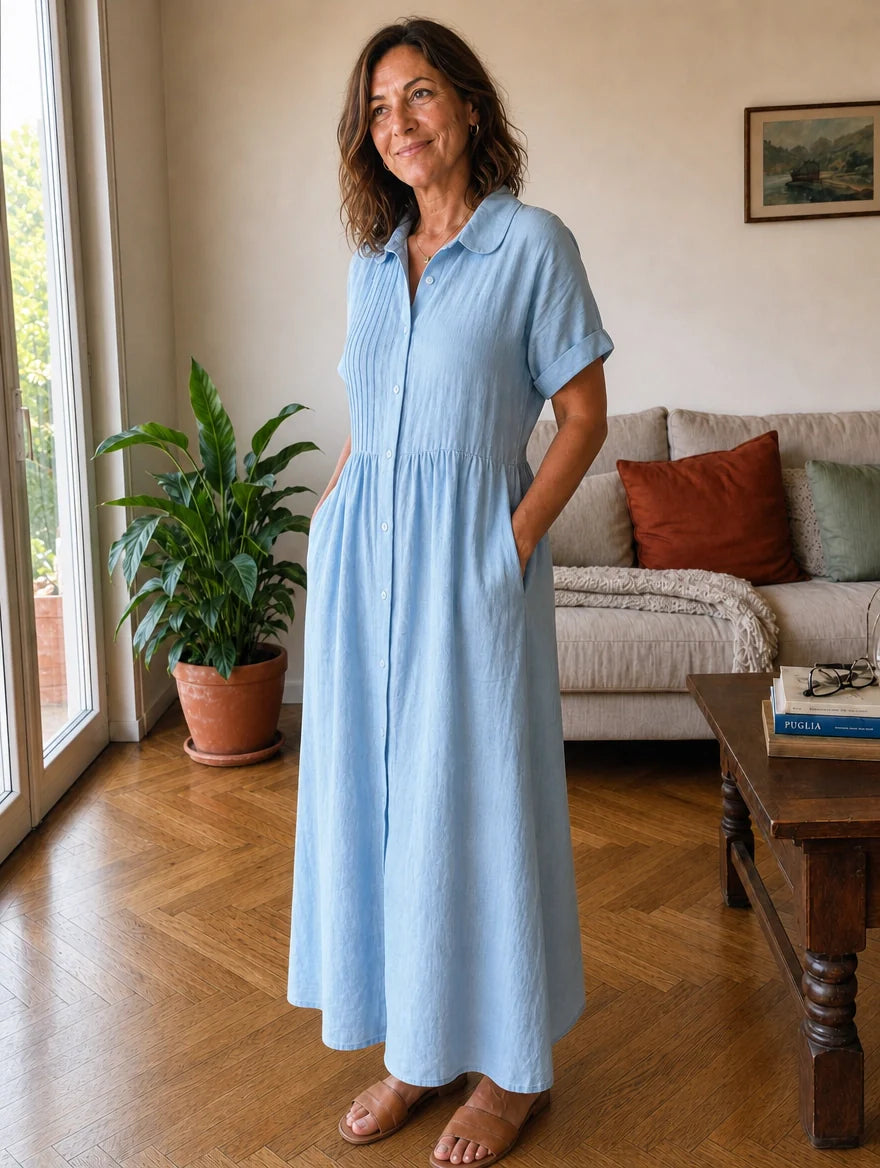 Camilla | Long Shirt Dress