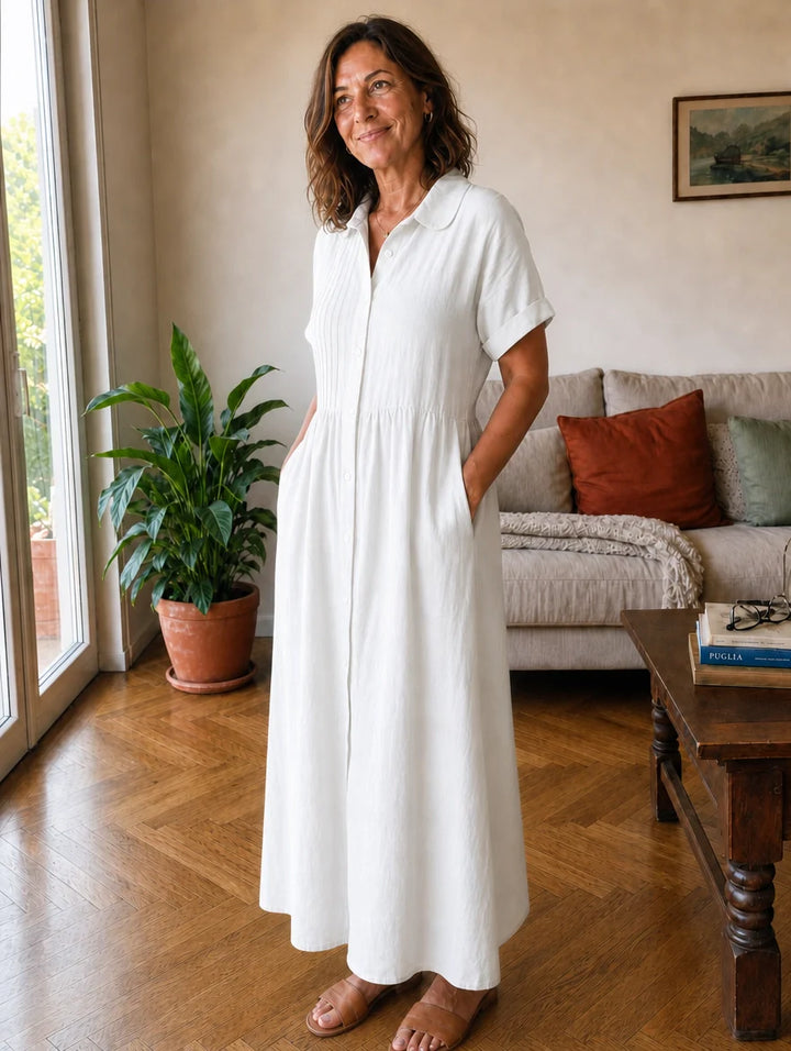 Camilla | Long Shirt Dress