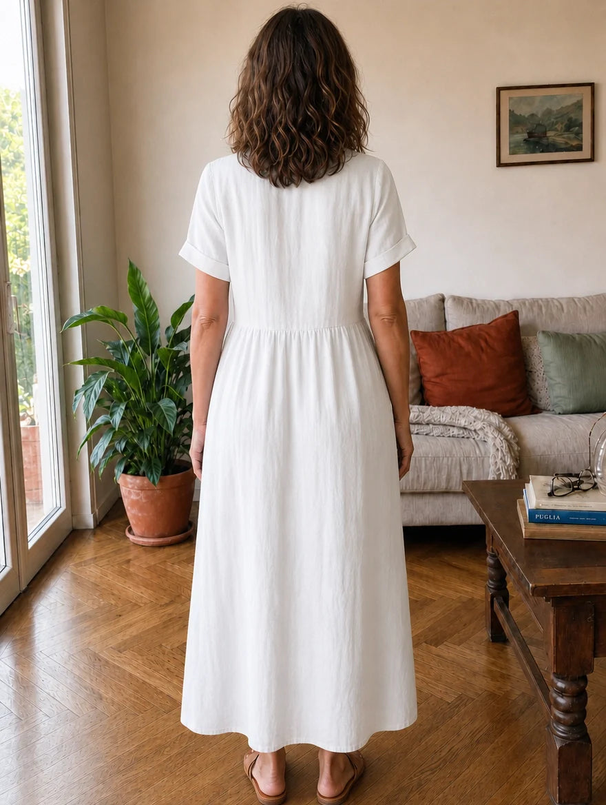 Camilla | Long Shirt Dress